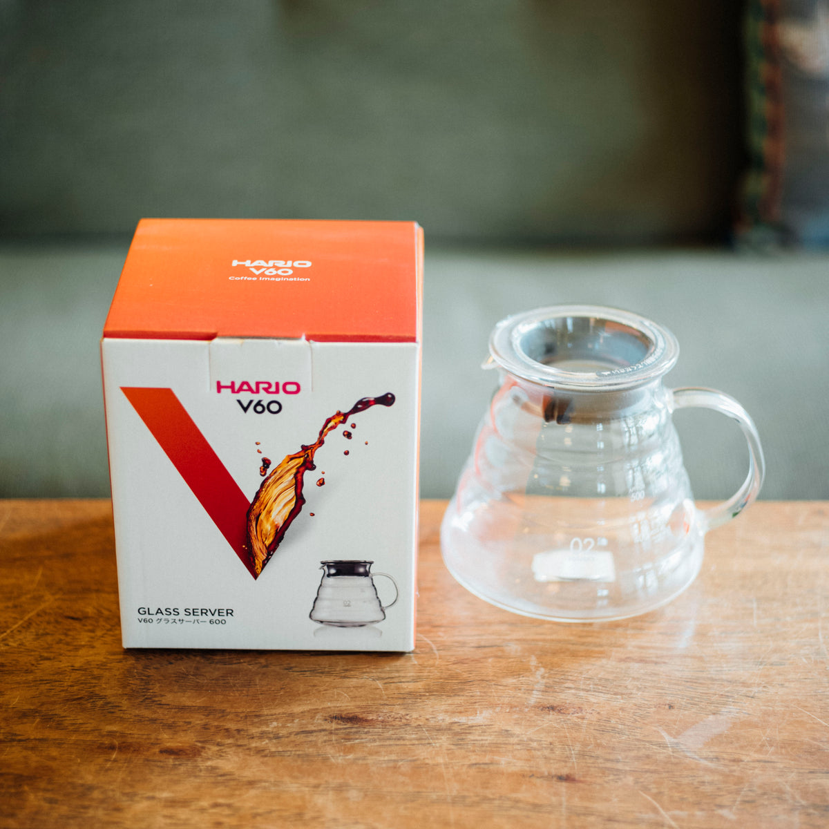 HARIO V60 グラスサーバー クリア